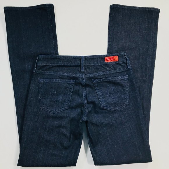 AG Adriano Goldschmied The Jessie Curvy Boot Fit Blue Jeans Women's Size 27R - Picture 2 of 11